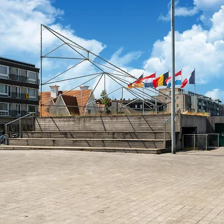 Lägenhet Bright Coastal In Bredene, Cleaning Included