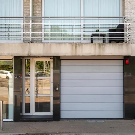 아파트 Bright Coastal In Bredene, Cleaning Included *