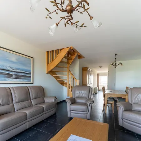 아파트 Bright Coastal In Bredene, Cleaning Included